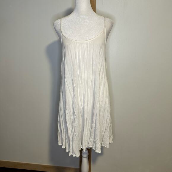 Roxy strappy white sun dress / swim cover-up size S - Picture 2 of 14